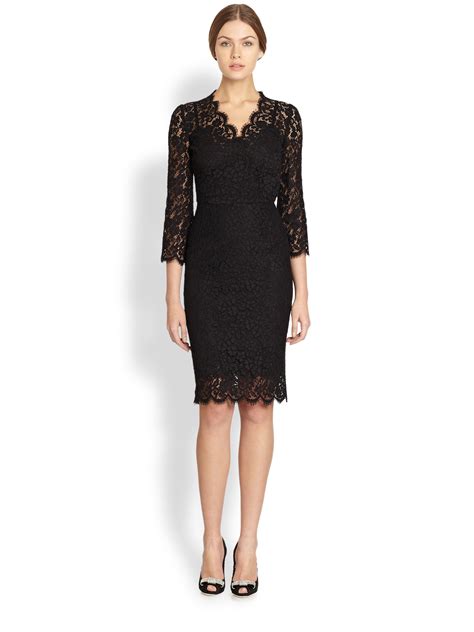 dolce gabbana black lace dress 2013|dolce and gabbana patchwork dress.